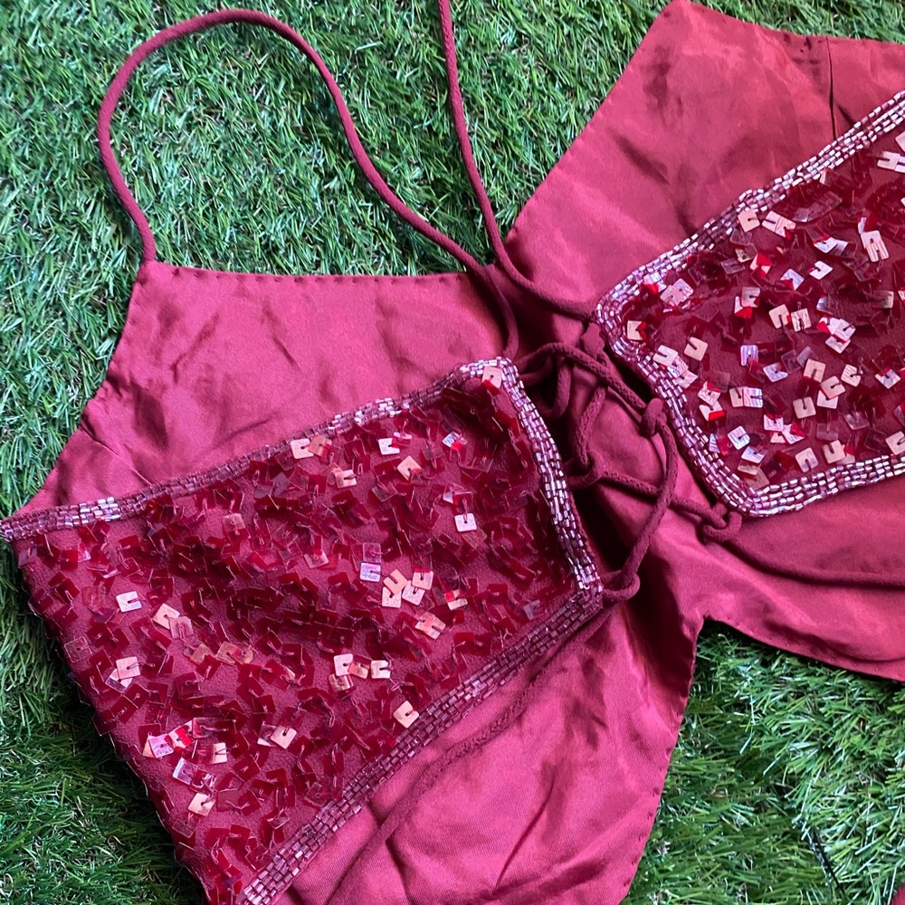 Red Sequin Top - Picture 10 of 16